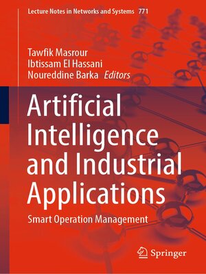 cover image of Artificial Intelligence and Industrial Applications